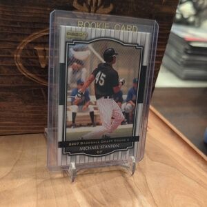 2008 Razor Michael "Giancarlo" Stanton Rookie Card Marlins Yankees